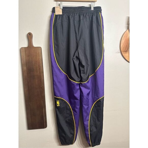 Nike Blue Purple Loose Fit LA LAKERS Basketball Jogger Pants Size Small NWT - Picture 2 of 6